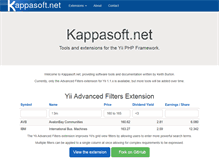Tablet Screenshot of kappasoft.net